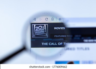 Moscow, Russia - 1 June 2020: 20th Century Fox Website With Logo , Illustrative Editorial.