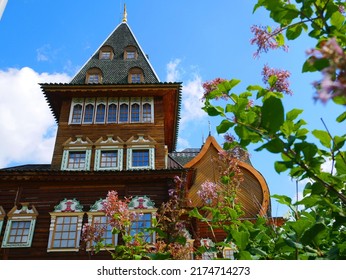 Moscow \ Russia - 20.06.2022: The Palace Of Tsar Alexei Mikhailovich Romanov