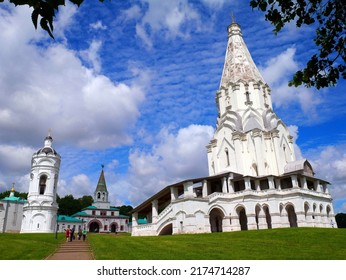 Moscow \ Russia - 20.06.2022: The Palace Of Tsar Alexei Mikhailovich Romanov