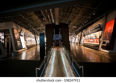 Moscow, Russia - April, 2014: The Jewish Museum And Tolerance Center In Moscow, Russia.