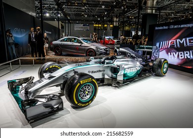 MOSCOW, RUSSIA - August 26:MERCEDES AMG PETRONAS Formula One Team At MIAS 2014 In Moscow, 26 August 2014