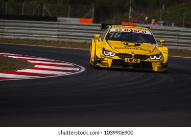 Moscow, Russia - August 28, 2015: Timo Glock Driver Of BMW Team MTEK At DTM Stage At Moscow Raceway