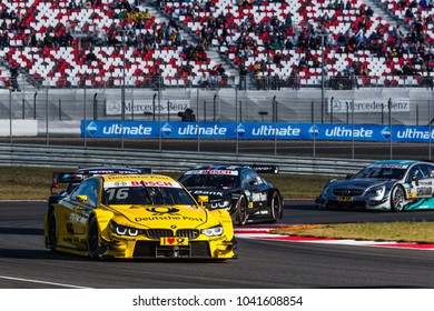 Moscow, Russia - August 29, 2015: Timo Glock Driver Of BMW Team MTEK At DTM Race At Moscow Raceway