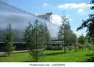 MOSCOW, RUSSIA - CIRCA AUGUST 2016: Garage Museum Of Contemporary Art (formerly The Garage Center For Contemporary Culture) Designed By Rem Koolhaas