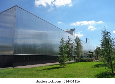 MOSCOW, RUSSIA - CIRCA AUGUST 2016: Garage Museum Of Contemporary Art (formerly The Garage Center For Contemporary Culture) Designed By Rem Koolhaas