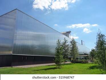 MOSCOW, RUSSIA - CIRCA AUGUST 2016: Garage Museum Of Contemporary Art (formerly The Garage Center For Contemporary Culture) Designed By Rem Koolhaas