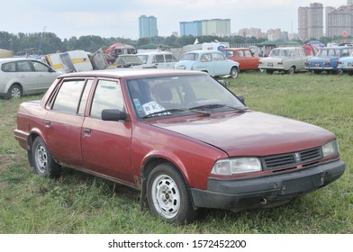 MOSCOW, RUSSIA - July 8, 2011: Old Soviet Car Moskvich - 2142 