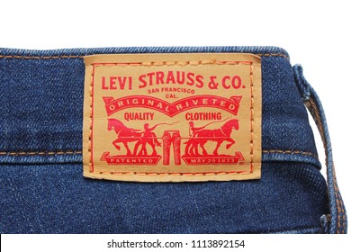 Levis Tag High Res Stock Images 