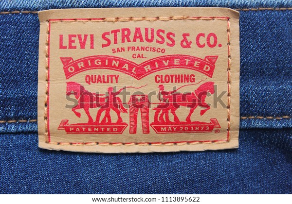 levis leather tag