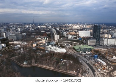 Moscow, Russia - March 9, 2020: Meshchansky District Is A District Of Central Administrative Okrug Of The Federal City Of Moscow, Russia.