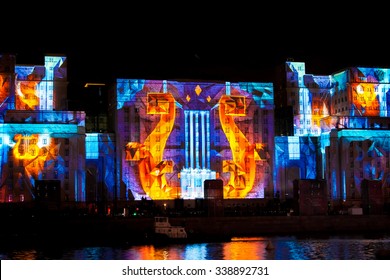 MOSCOW, RUSSIA - OCTOBER 03, 2015: International Festival 