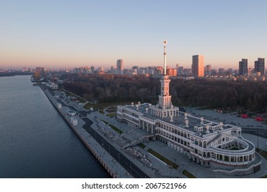 Moscow, Russia - October 31 2021:  North River Station