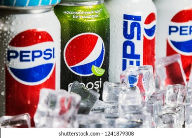 Moscow Russiaoctober 25 2018 Carbonated Pepsi Stock Photo (Edit Now ...