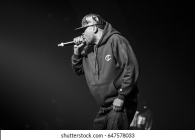 MOSCOW 13 NOVEMBER2015 Popular Hip Hop Band Wu Tang Clan Performing MOSCOW 13 NOVEMBER2015 Popular Hip Hop Band Wu Tang Clan Performing