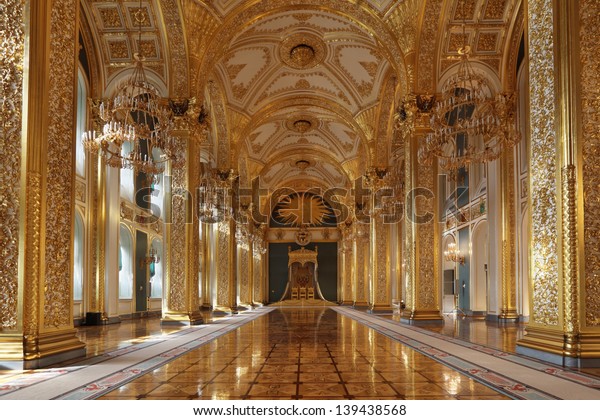 Moscowfeb 22 Interior View Grand Kremlin Stock Photo Edit Now