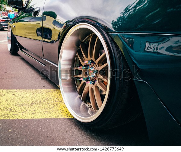 Moscow/Russia\
– 06.15.2019: Car festival of Low and Custom culture - \