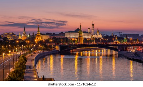 Moscow/Russia panorama shot of kremlin.  - Shutterstock ID 1171024612