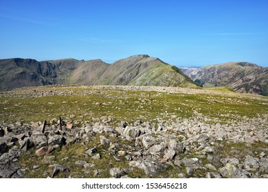 The Mosedale Horseshoe From Kirk Fell Summit