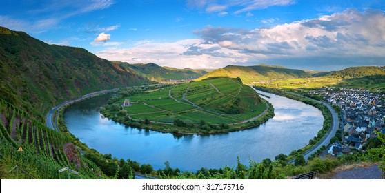 Moselle River Loop, Bremm, Germany