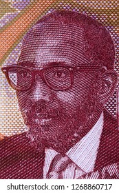 Moshoeshoe II Portrait From Lesotho Money
