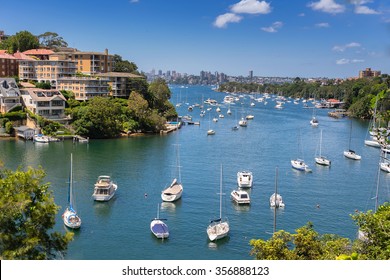 Mosman Bay On The North Shore Of Sydney