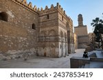 The Mosque of al-Hakim, nicknamed al-Anwar, is a historic mosque in Cairo, Egypt. It is named after Al-Hakim bi-Amr Allah, the sixth Fatimid caliph and 16th Ismaili Imam.Cairo, Egypt March 2024.