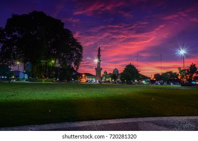 Mosque In Banjarnegara, Indonesia