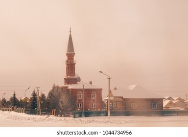 The mosque in the Bashkir settlement