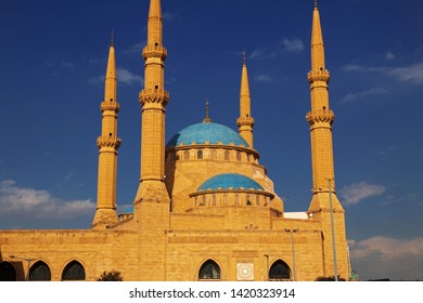 The Mosque In Beirut City, Lebanon