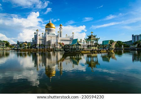 mosque in brunei