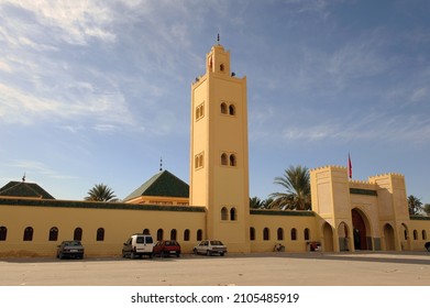 Mosque - The Mausoleum Of The Alawites - The Ruling Dynasty Of Morocco In The City Of Risani