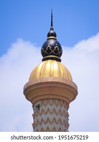 mosque minarets and dome building architecture with characteristic artistic buildings.
 - Shutterstock ID 1951675219