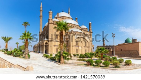 Mosque of Muhammad Ali in the Citadel complex, Cairo, Egypt