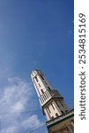 Mosque Tower Dome with clear sky