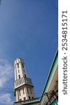 Mosque Tower Dome with clear sky