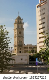 Torre de la Mezquita en Nazaret, la ciudad árabe más grande de Israel