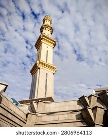 Mosque tower view from below