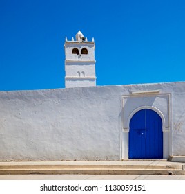 Mosque in Tunisia on the island of Djerba. - Shutterstock ID 1130059151