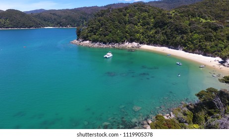 Mosquito Bay - Abel Tasman, Aerial View