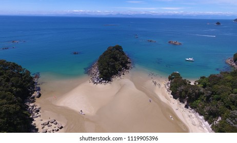 Mosquito Bay - Abel Tasman, Aerial View