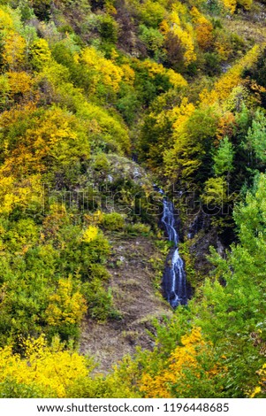 Similar – Herbst in den Pyrenäen