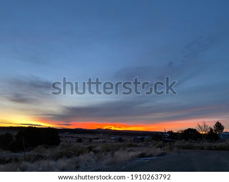 The Most Beautiful Sunrise in Newmexico 