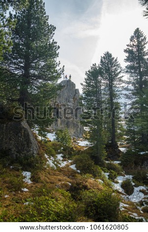 Similar – Image, Stock Photo In the Adersbach-Weckelsdorf Rock Town