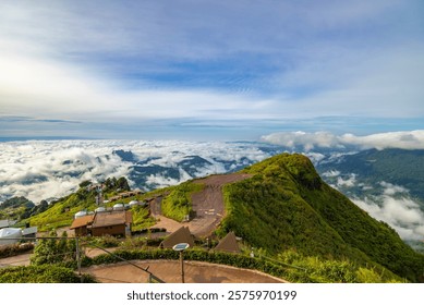 The most beautiful Viewpoint phu thap buek in phetchabuncity phetchabun,Thailand.