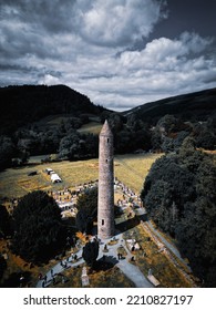 The Most Famous Of All The Landmarks In Glendalough Is The Round Tower Which Stands 33 Meters Above The Ground. It Was Built Almost 1000 Years Ago By The Monks Of St. Kevin’s Monastery.