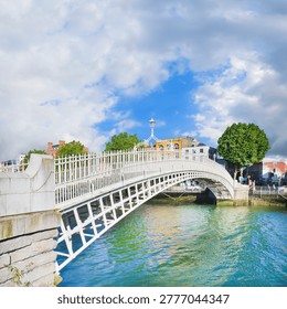 The most famous bridge in Dublin called 