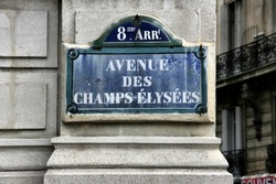 The Most Famous Street In The World - Avenue Des Champs Elysees In Paris, France
