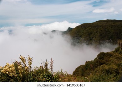 Most Famous Tourist Spot In Brazil Called Serra Do Rio Do Rastro, Located In The City Of Lauro Müller, Santa Carina -SC