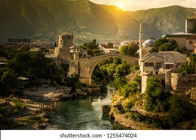 Mostar, Bosnia and Herzegovina - Shutterstock ID 1255474024