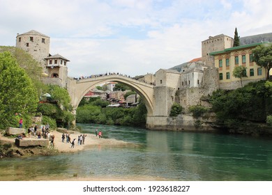 Mostar Bridge And Yunus Emre Instute